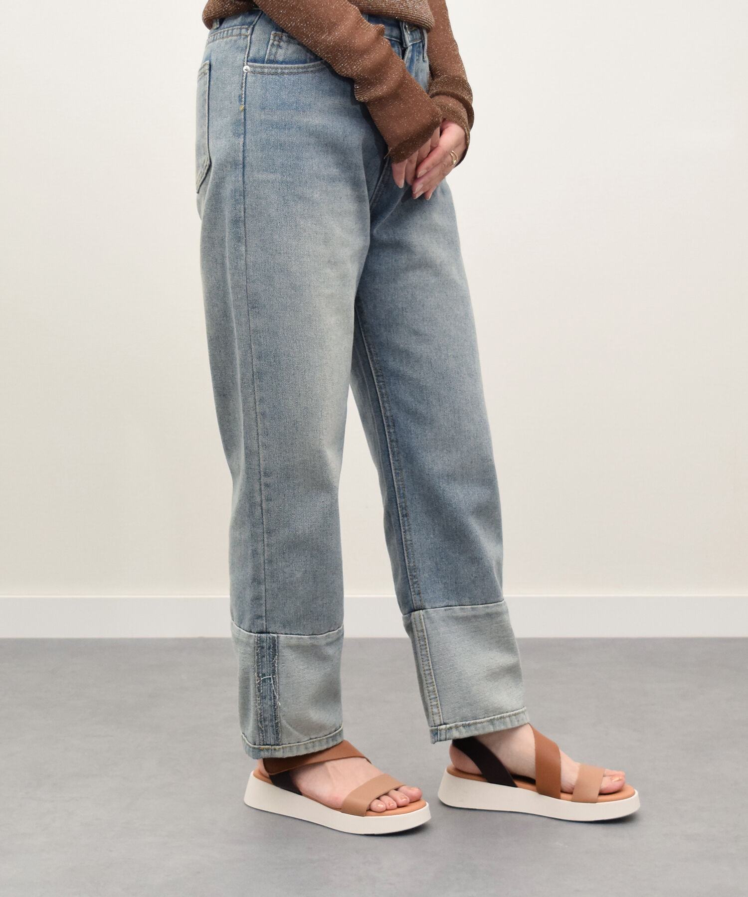 IMPORT SELECT「【Oh my Sandals】クッションインソール厚底サンダル(E52108)」|サンダル|