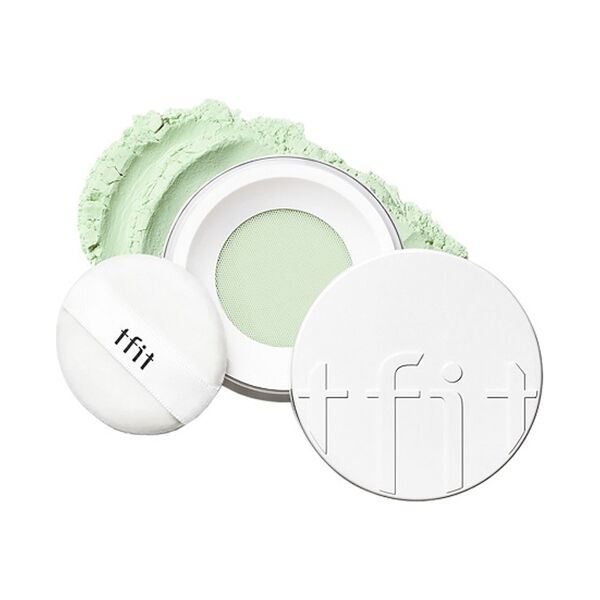  「tfit トランスルーセントセットフィニッシングパウダースペシャルセット 03グリーン 限定品 (7g、1本)」|フェイスパウダー|