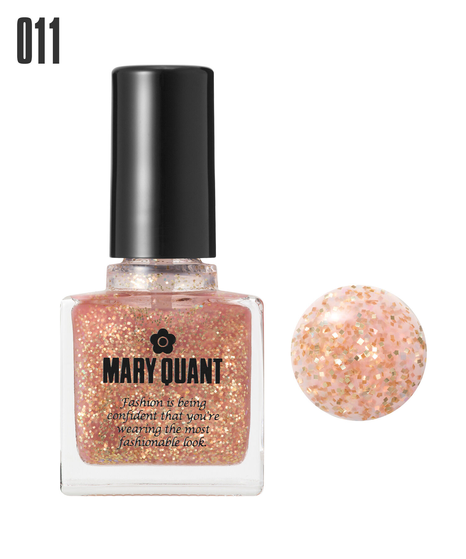 MARY QUANT「ネイル ポリッシュ」|ネイルカラー|011 ｺﾞｰﾙﾄﾞｸﾞﾘｯﾀｰ