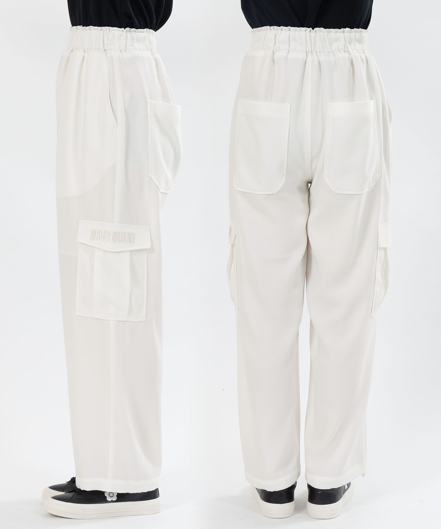 MARY QUANT「フラップロゴカーゴ パンツ」|カーゴ|