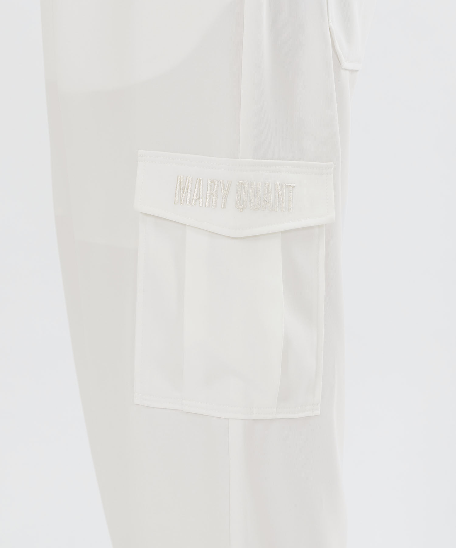 MARY QUANT「フラップロゴカーゴ パンツ」|カーゴ|