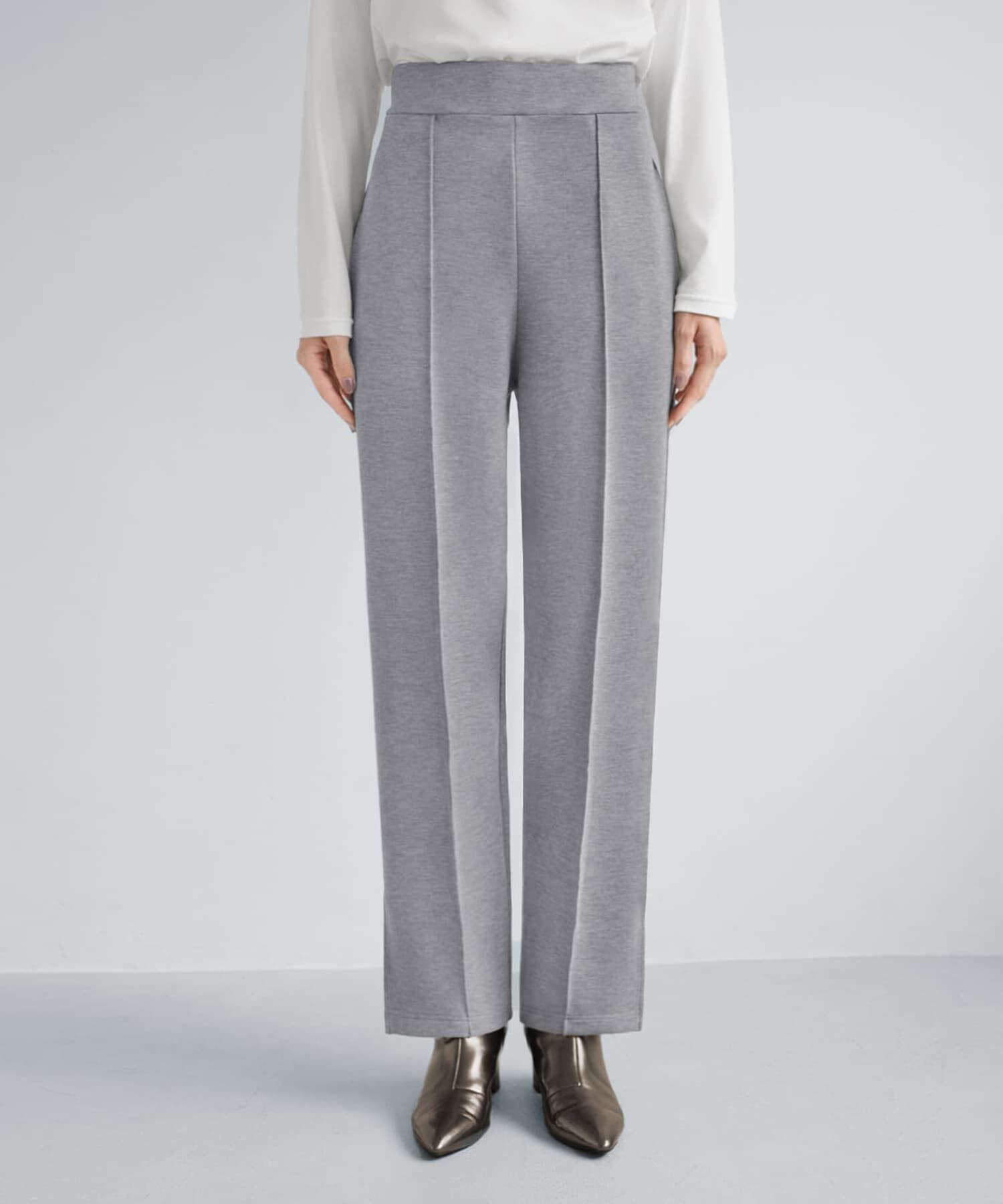 STYLE DELI「【暖かスムース】スウェットパンツ／股下65cm」|その他|グレー