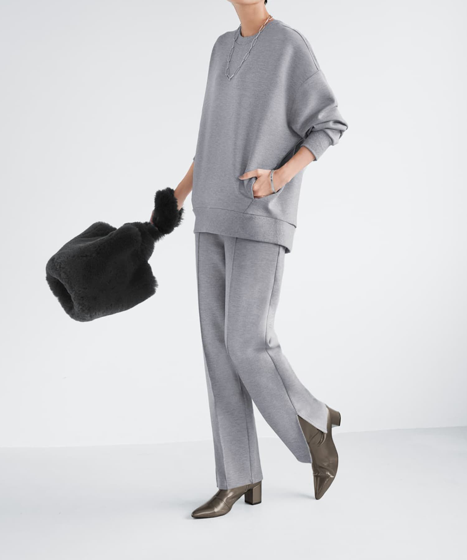 STYLE DELI「【暖かスムース】スウェットパンツ／股下65cm」|その他|