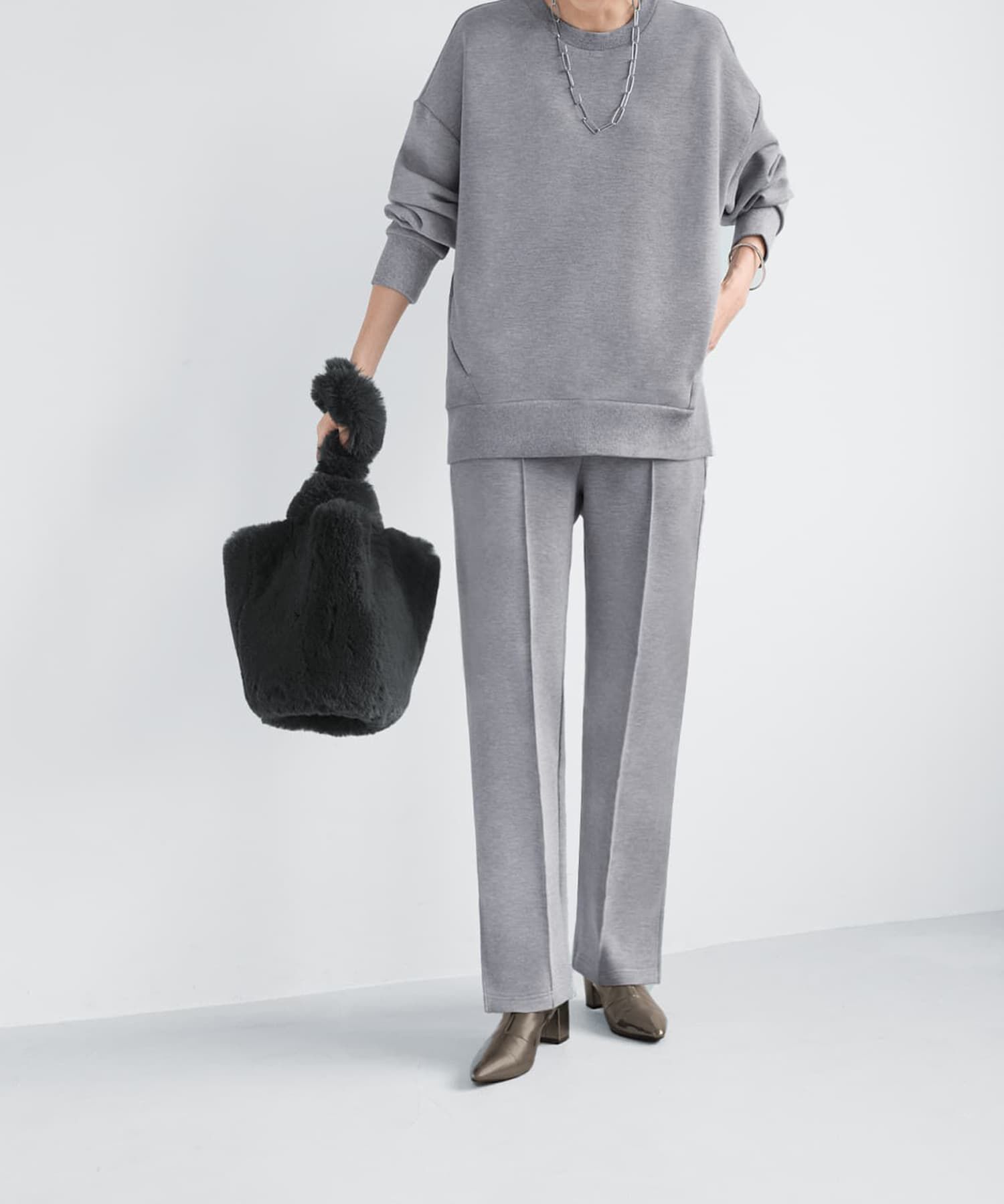 STYLE DELI「【暖かスムース】スウェットパンツ／股下65cm」|その他|