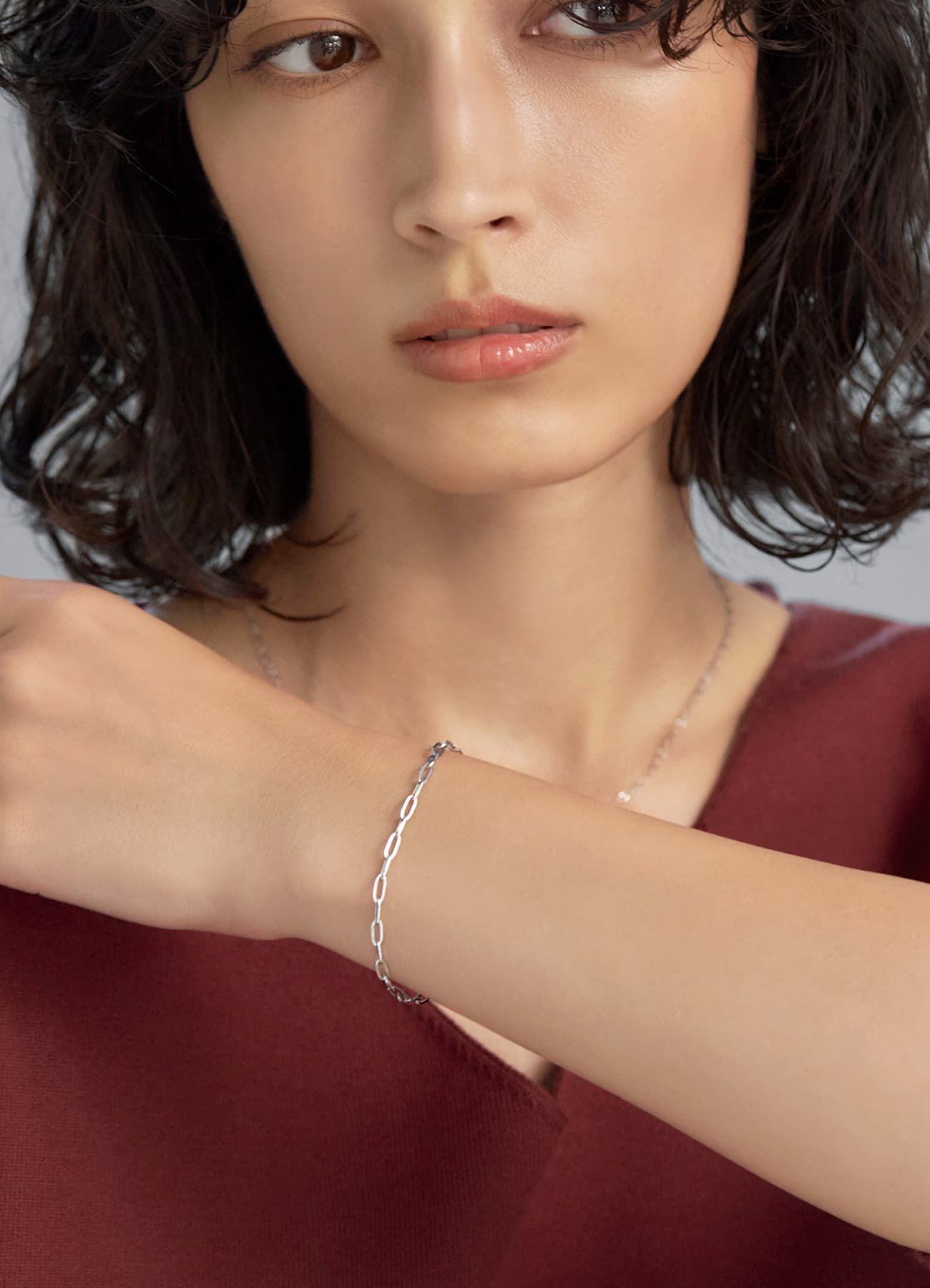 STYLE DELI「K10クリップチェーンブレスレット」|ブレスレット・バングル|