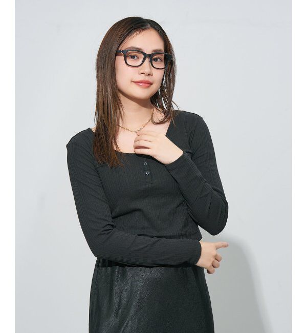  「ウェリントン型 メガネ | レザー調 ラバーテンプル ズレ落ち防止 メンズ ビジネス レンズ交換券付」|メガネ|