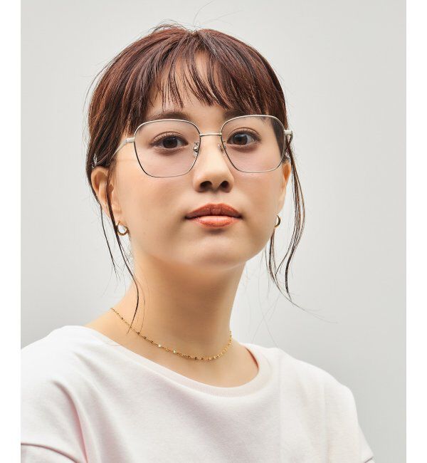  「SUNCUTGlasses/UV100%CUT サングラス カラーレンズ  紫外線対策 UVカット スタイリッシュ ユニセックス」|サングラス|シルバー