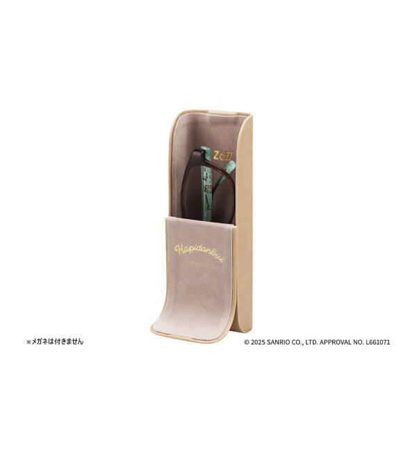  「Zoff｜はぴだんぶい メガネ・サングラスケース （スタンド型）可愛い｜ギフト グッズ  」|サングラス|