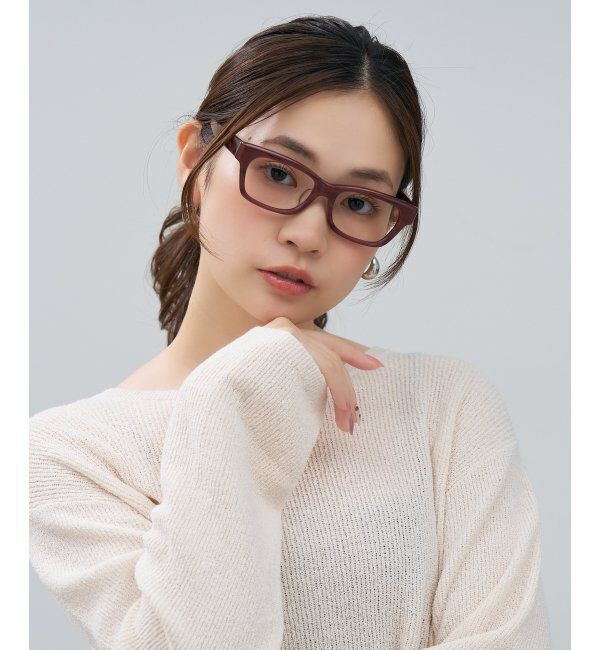  「ウェリントン型 メガネ | マツケリ MAZZUCCHELLI｜ 太縁フレーム 伊達・度付き眼鏡  レンズ交換券付」|メガネ|