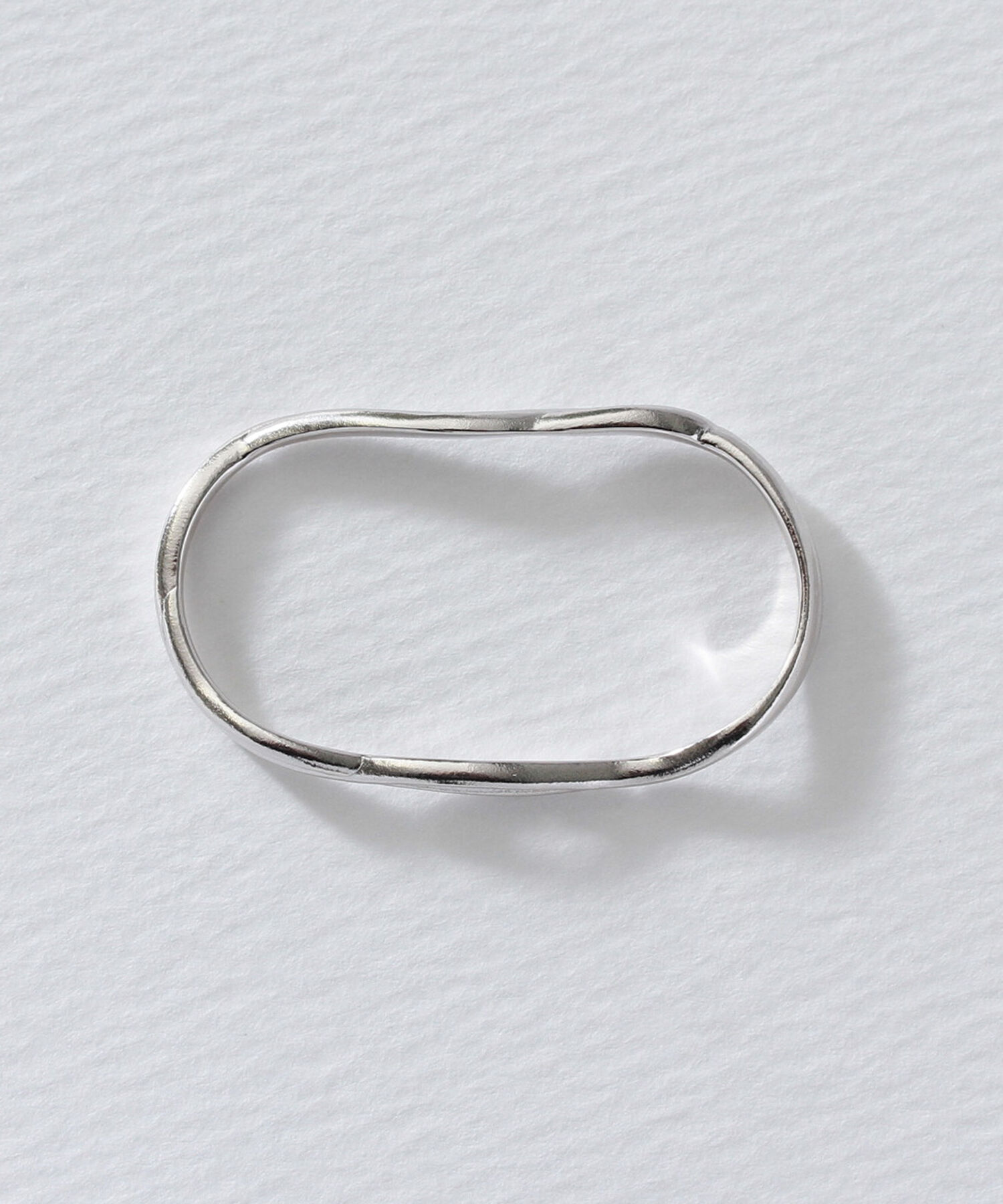  「silver925 カーブラインリバーシブル ダブルフィンガーリング (ニッケルフリー)」|リング|