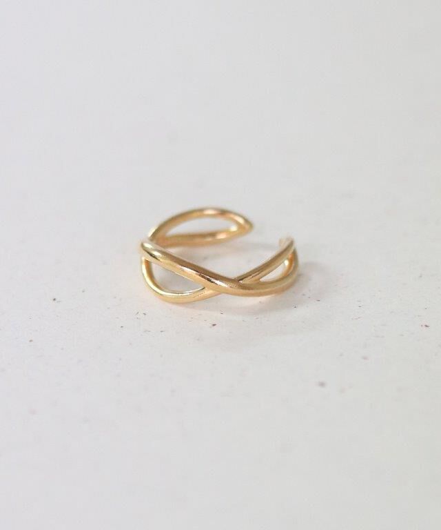  「Silver925 2WAY クロスリング」|リング|