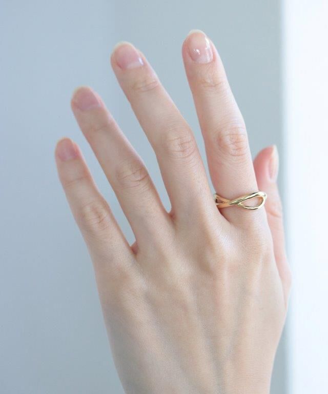  「Silver925 2WAY クロスリング」|リング|