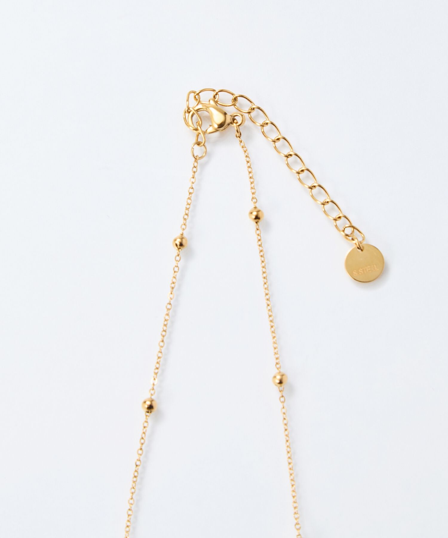 Phoebe「【金属アレルギー対応】ドリッピングウォーターパールネックレス/サージカルステンレス」|ネックレス|