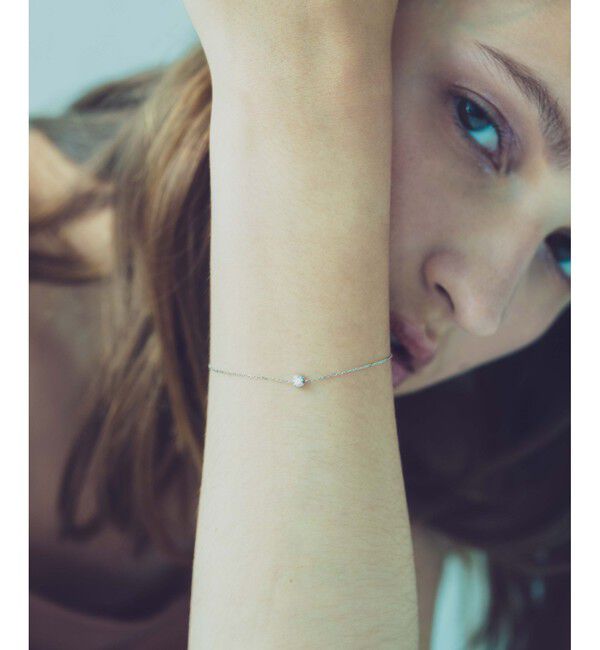 ete「PT900/850 ダイヤモンド 0.1ct ブレスレット「ブライト」」|ブレスレット・バングル|