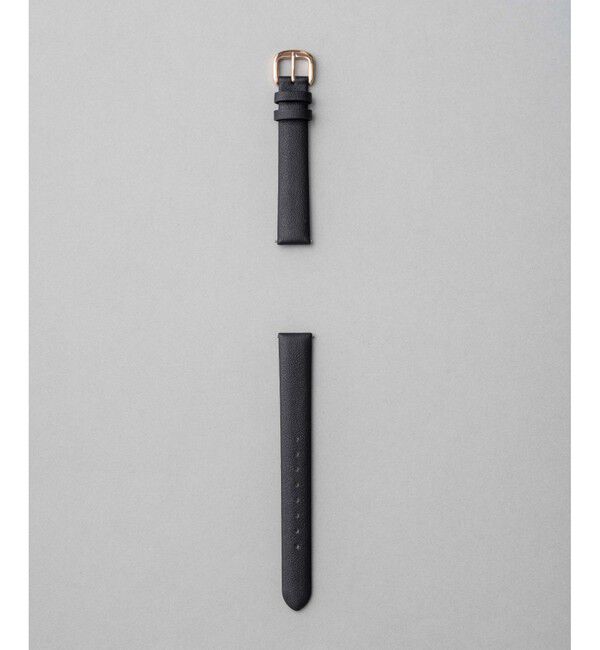 ete「きせかえ ビッグフェイスウォッチ ベルト」|腕時計|ブラック系その他