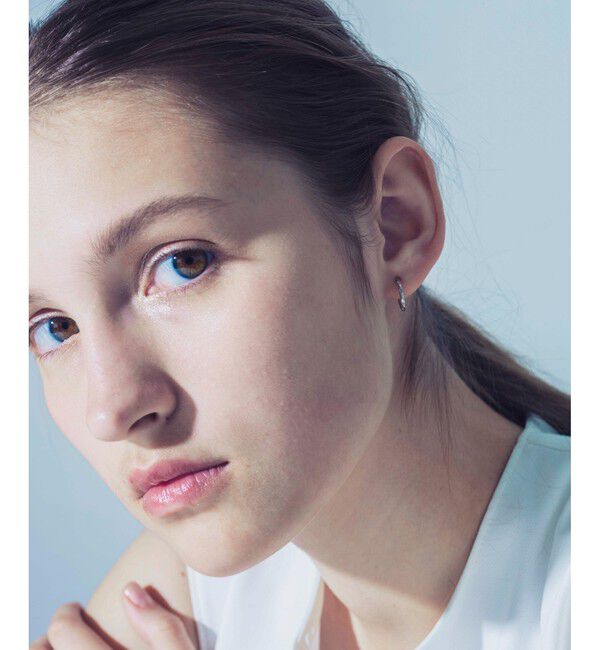 ete「ツイスト フープイヤリング」|イヤリング|