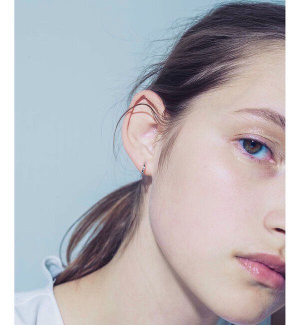ete「ツイスト フープイヤリング」|イヤリング|