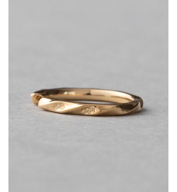 ete「ツイスト フープイヤリング」|イヤリング|