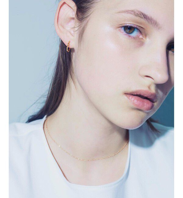 ete「ツイスト フープイヤリング」|イヤリング|