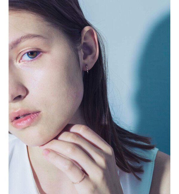 ete「ツイスト フープイヤリング」|イヤリング|