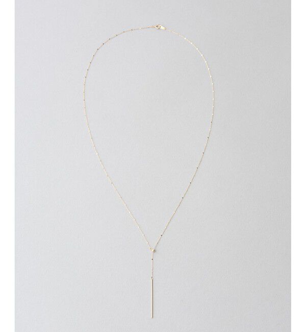 Jouete「K10YG ロング ネックレス」|ネックレス|