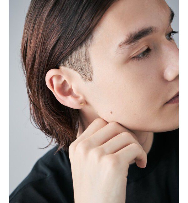 Jouete「K10YG ピアス プレート」|ピアス|