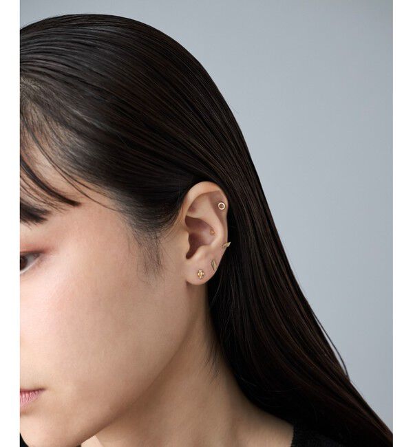 Jouete「K10YG ピアス プレート」|ピアス|