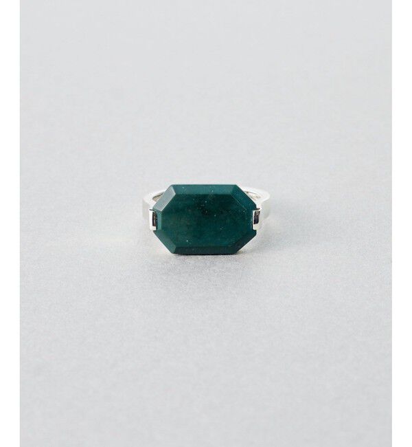 Jouete「[ジェム] リング グリーンジャスパー」|リング|シルバー