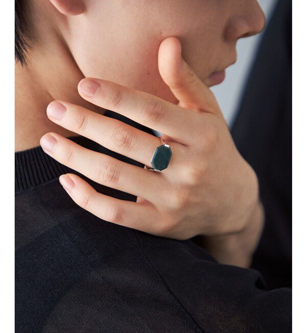 Jouete「[ジェム] リング グリーンジャスパー」|リング|