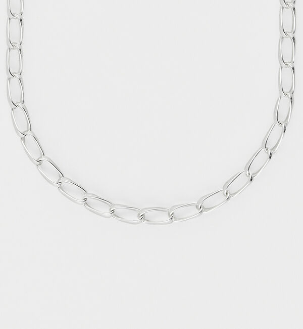 NOJESS「シルバーチェーンネックレス」|ネックレス|