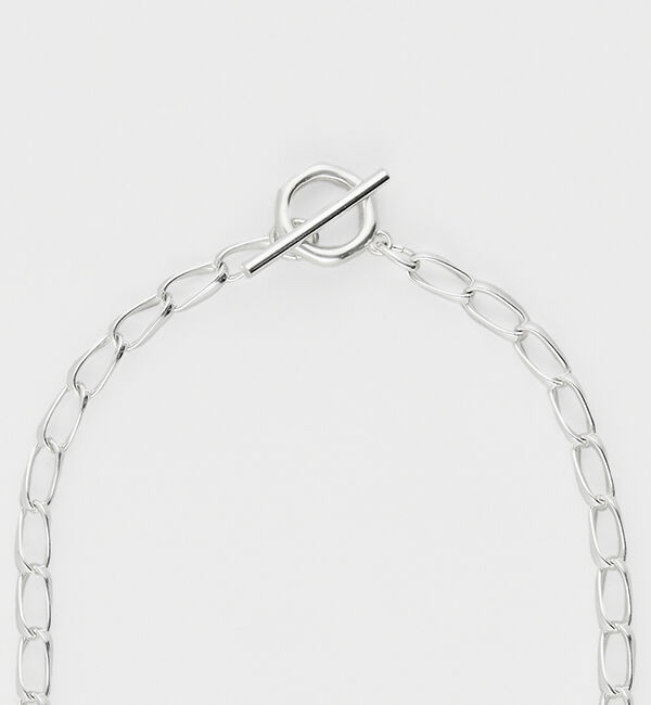 NOJESS「シルバーチェーンネックレス」|ネックレス|