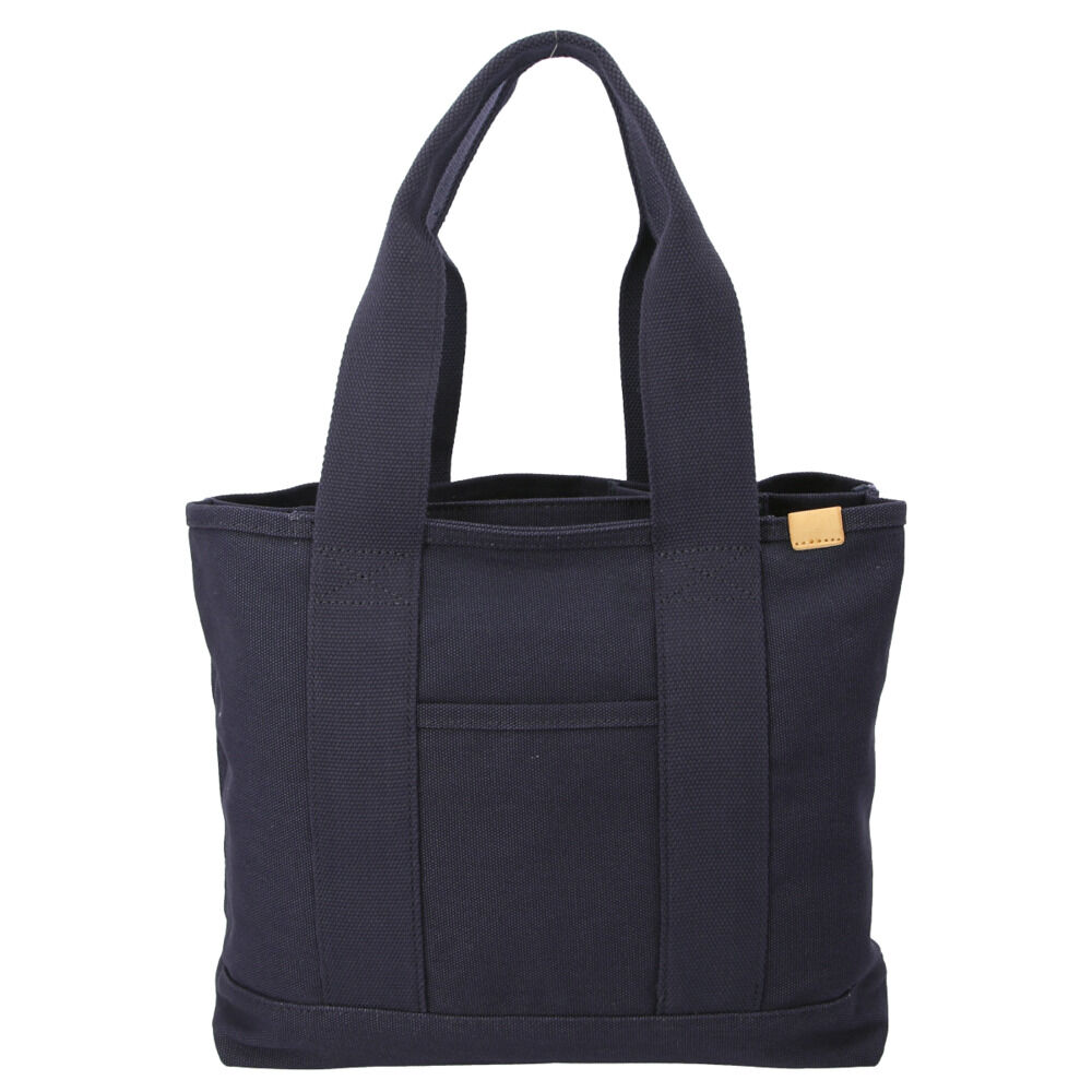 BACKYARD FAMILY「トートバッグ レディース 大きめ 通販 キャンバス 通勤 通学 A4 横 無地 大きい 大容量」|トートバッグ|ブルー1