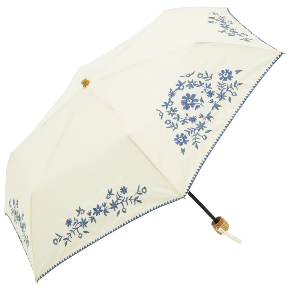 BACKYARD FAMILY「because ビコーズ 晴雨兼用傘 折りたたみ傘 通販 傘 折り畳み傘 雨傘 日傘 折り畳み」|傘|ホワイト1