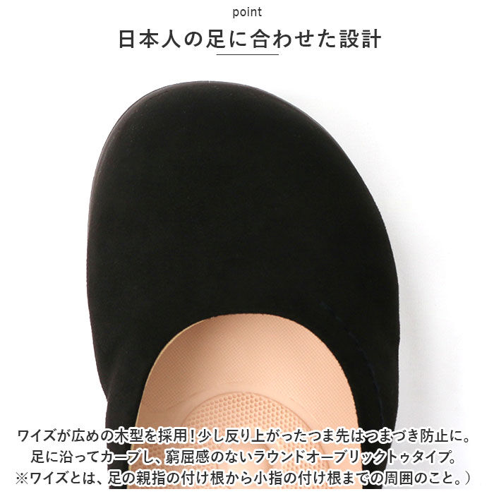 BACKYARD FAMILY「リゲッタ Re:getA パンプス 通販 TB104 レディース 靴 ローヒール プレーンパンプス」|パンプス|