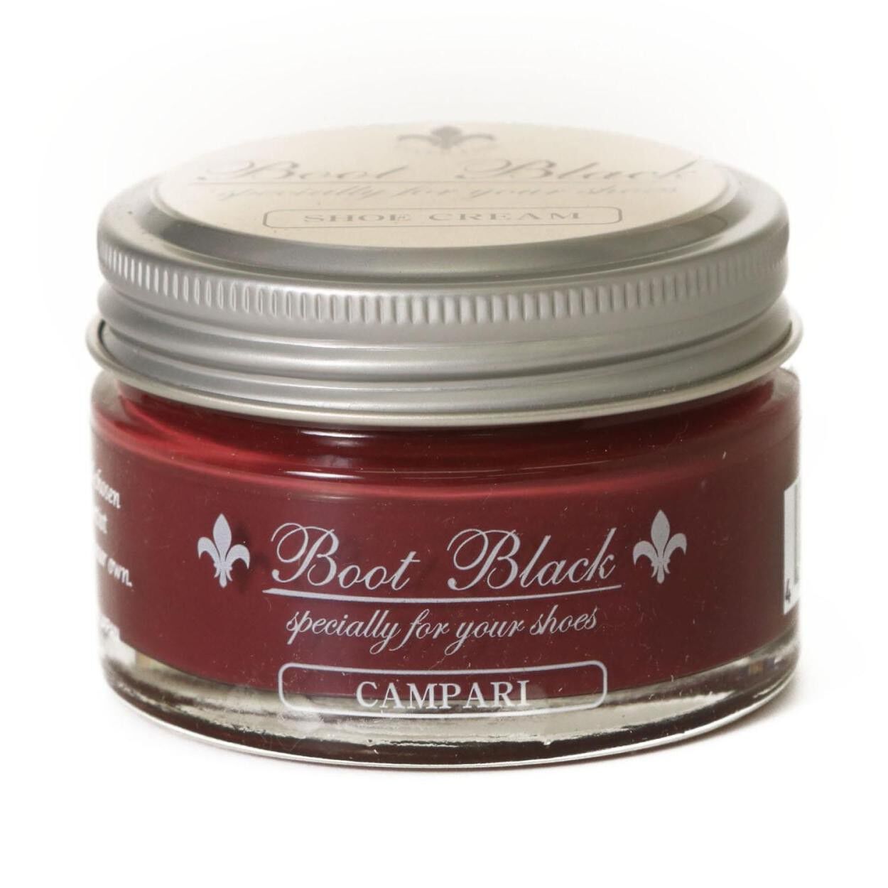 BACKYARD FAMILY「コロンブス ブートブラックシルバーライン シュークリーム 皮 シューズ 定番 シューケア用品」|シューケア|レッド2