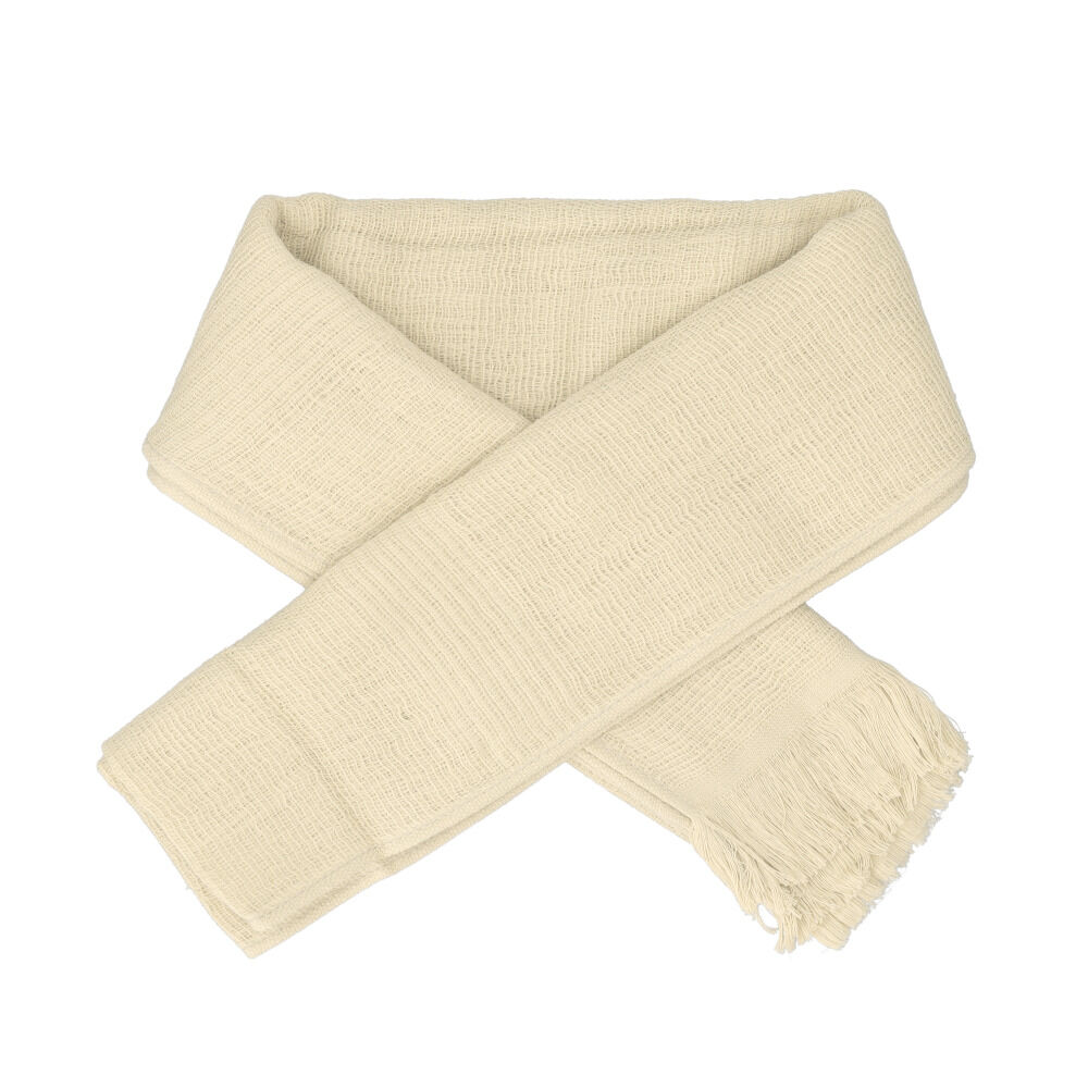 BACKYARD FAMILY「コットンマフラー 今治 通販 日本製 コットン マフラー UVカット ストール」|ストール|ホワイト1