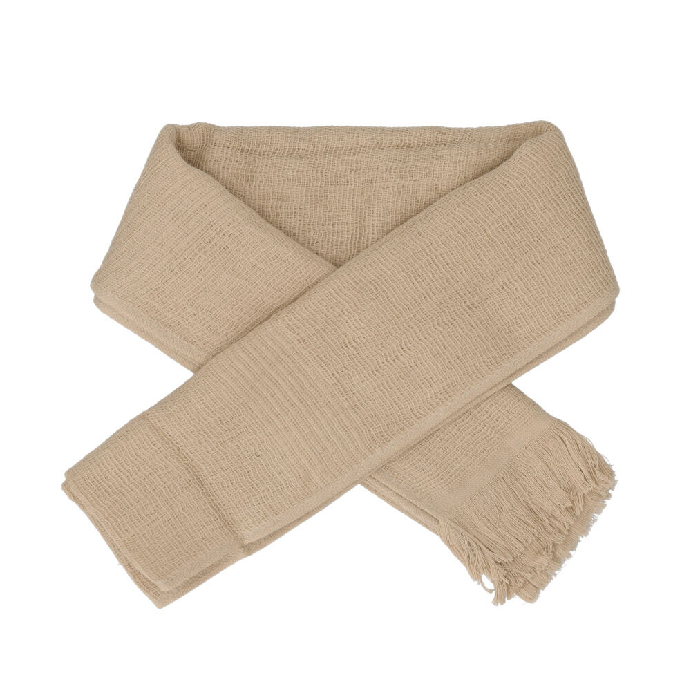 BACKYARD FAMILY「コットンマフラー 今治 通販 日本製 コットン マフラー UVカット ストール」|ストール|ブラウン1