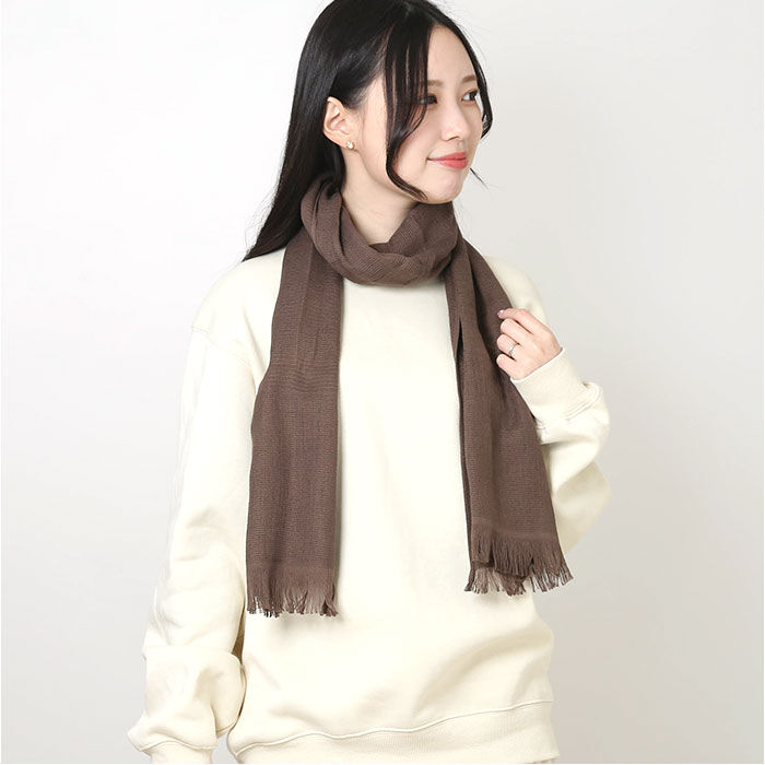 BACKYARD FAMILY「コットンマフラー 今治 通販 日本製 コットン マフラー UVカット ストール」|ストール|