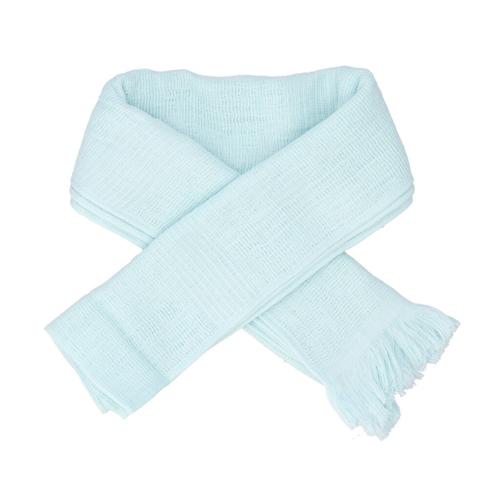 BACKYARD FAMILY「コットンマフラー 今治 通販 日本製 コットン マフラー UVカット ストール」|ストール|ブルー1