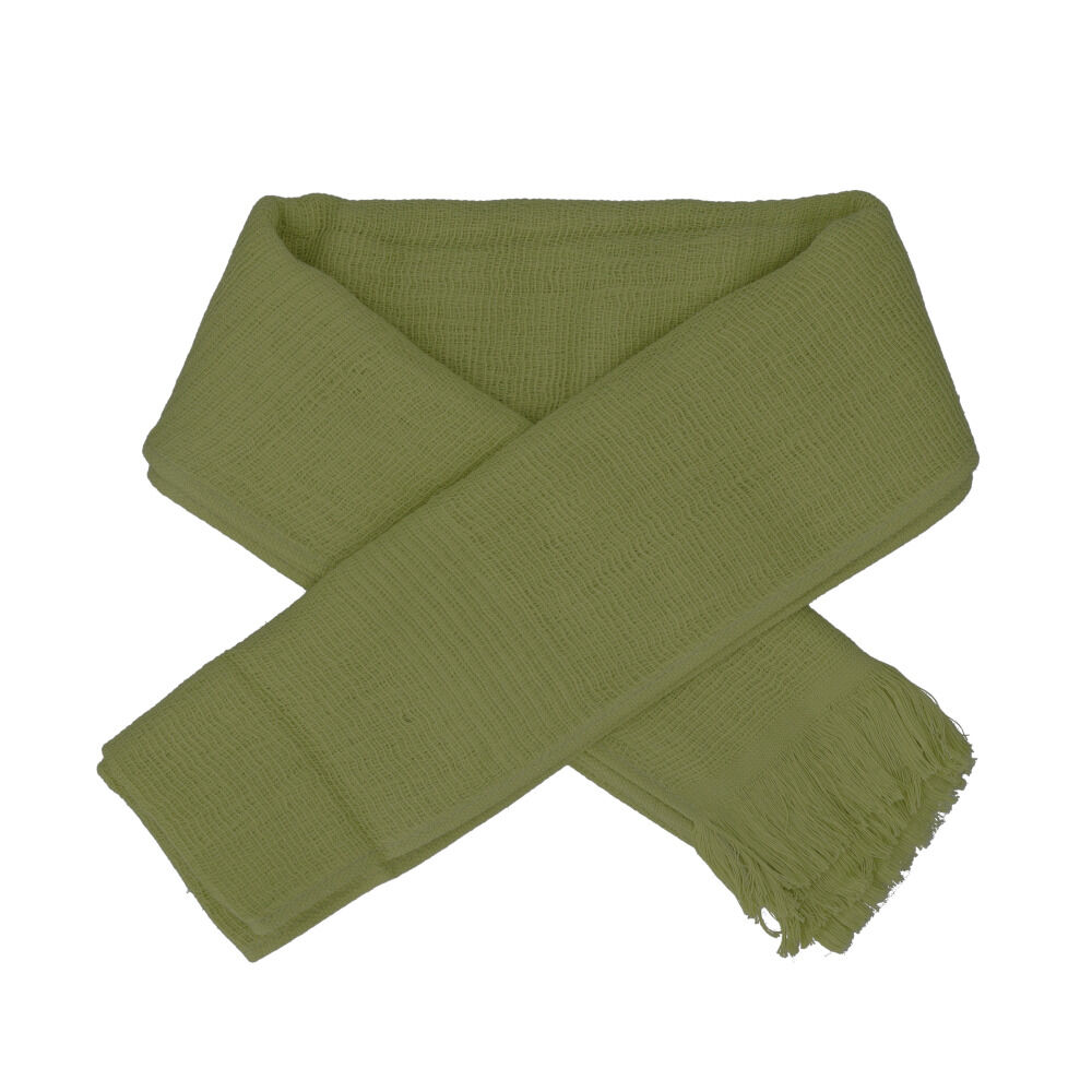 BACKYARD FAMILY「コットンマフラー 今治 通販 日本製 コットン マフラー UVカット ストール」|ストール|グリーン1