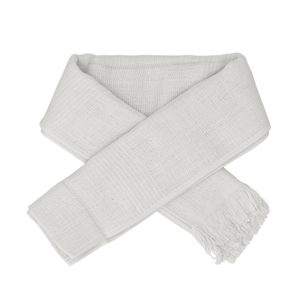 BACKYARD FAMILY「コットンマフラー 今治 通販 日本製 コットン マフラー UVカット ストール」|ストール|シルバー1