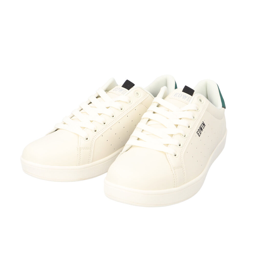 BACKYARD FAMILY「白スニーカー エドウィン 通販 EDWIN スニーカー EDW7034 靴 メンズ」|スリッポン|ホワイト2