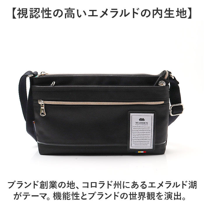 BACKYARD FAMILY「madden equipment 小さめ ショルダー NMTC-05 通販 ショルダーバック」|ショルダー・メッセンジャー|
