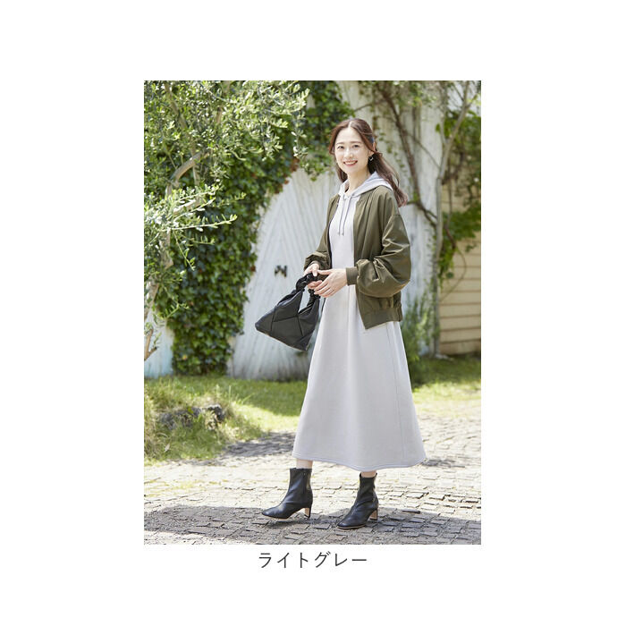 BACKYARD FAMILY「ワンピース ロング 長袖 レディース 961635 通販 ロングワンピース ロングワンピ ワンピ」|ワンピース|