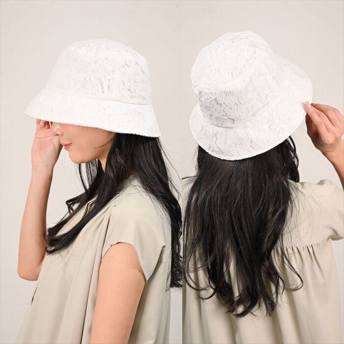 BACKYARD FAMILY「バケットハット レディース 通販 帽子 コットン レディースバケットハット バケハ ハット ぼうし」|ハット|