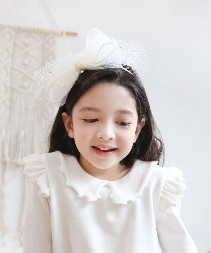 BACKYARD FAMILY「Rora カチューシャ キッズ 通販 エリジェ ヘッドドレス 髪飾り ヘアバンド リボン 大きい」|その他|