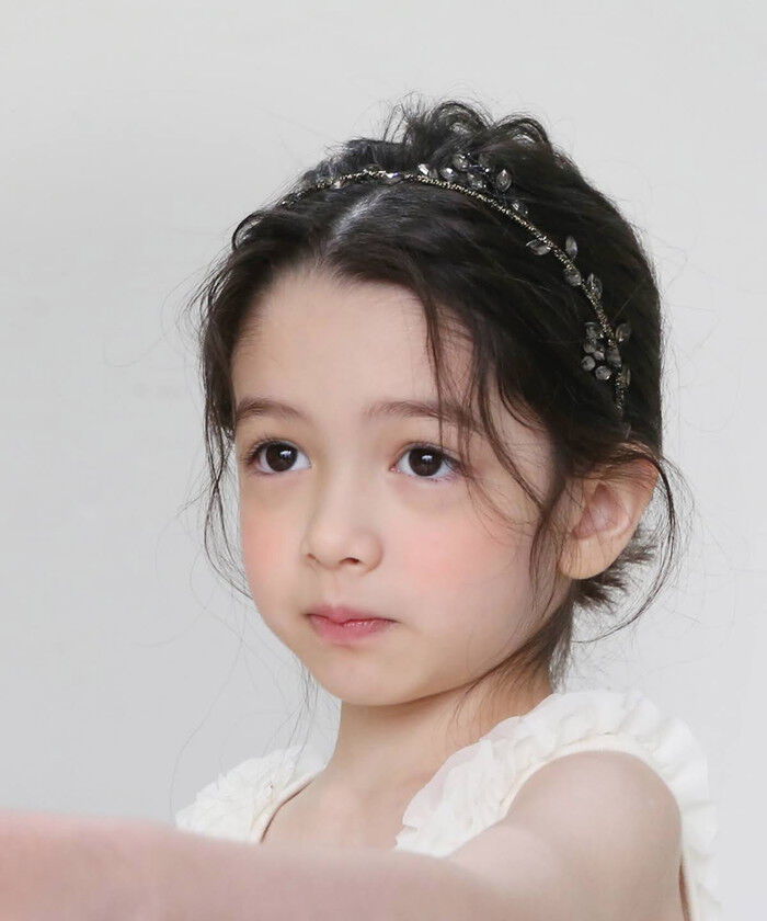 BACKYARD FAMILY「細い カチューシャ キッズ リーフ 通販 ヘッドドレス 女の子 子供 子ども こども 普段」|その他|