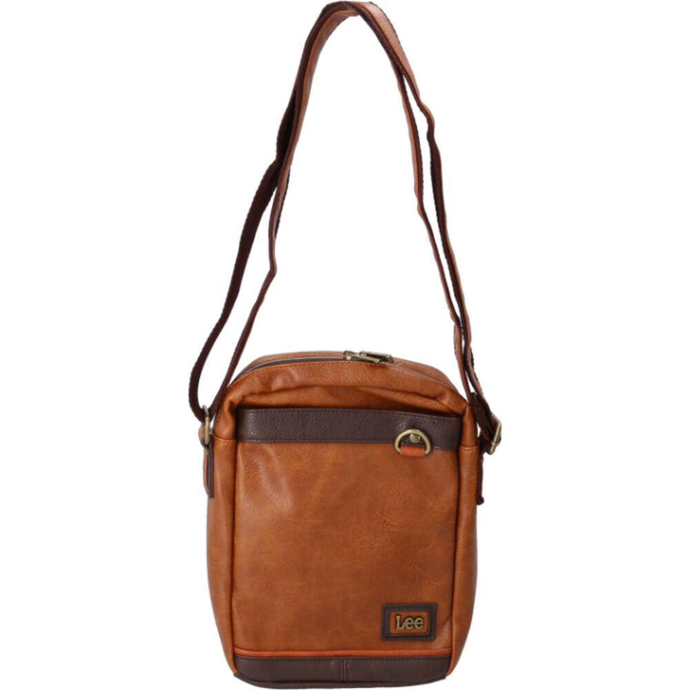 BACKYARD FAMILY「Lee リー ショルダーバッグ 通販 バッグ ショルダーバック メンズ レディース 斜めがけ」|ショルダー・メッセンジャー|ブラウン1