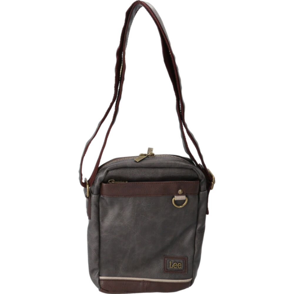 BACKYARD FAMILY「Lee リー ショルダーバッグ 通販 バッグ ショルダーバック メンズ レディース 斜めがけ」|ショルダー・メッセンジャー|グレー1