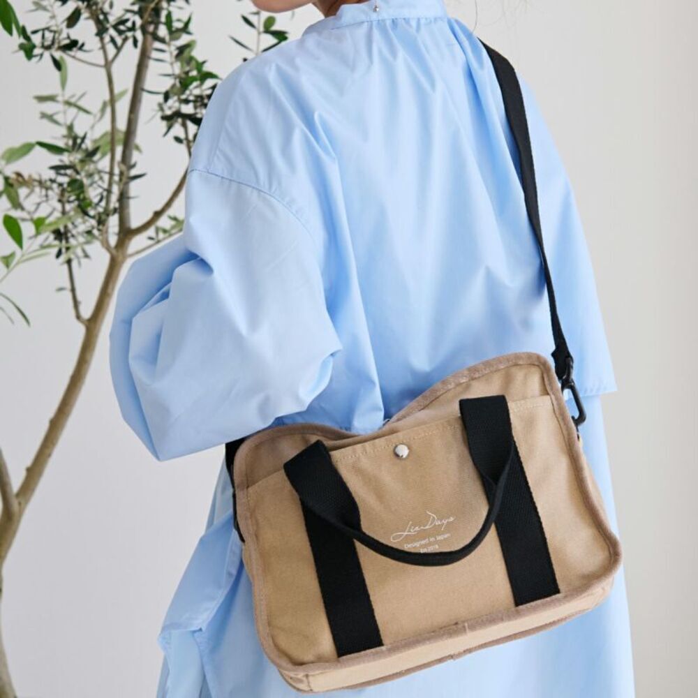 BACKYARD FAMILY「lizdays リズデイズ ショルダーバッグ lz-70614 通販 2wayバッグ」|ショルダー・メッセンジャー|ベージュ1